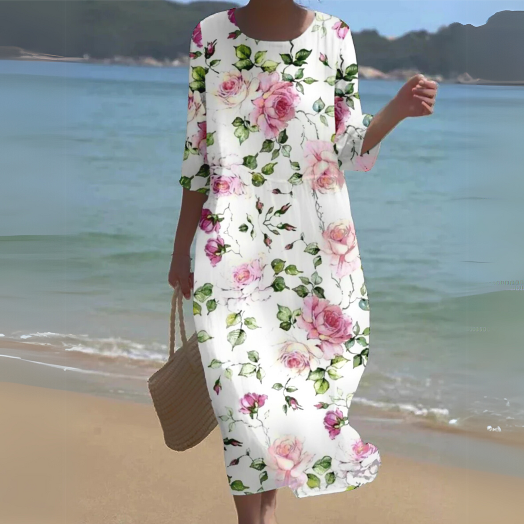 Angelina - Women’s Chic Floral Dress