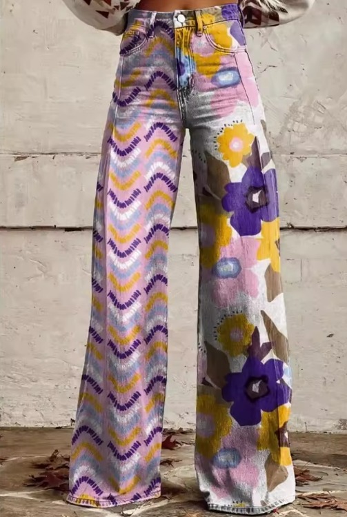 Joanna - Colorful Boho Vintage Pants
