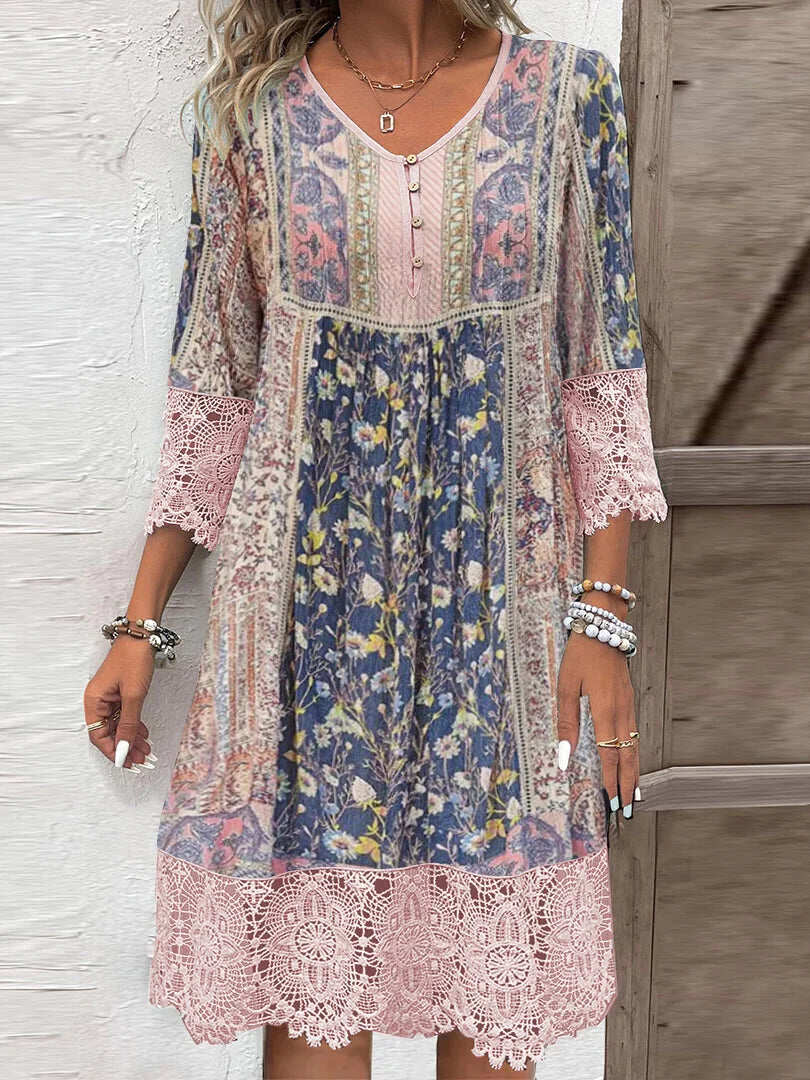 Kairi - Bohemian Elegance Dress