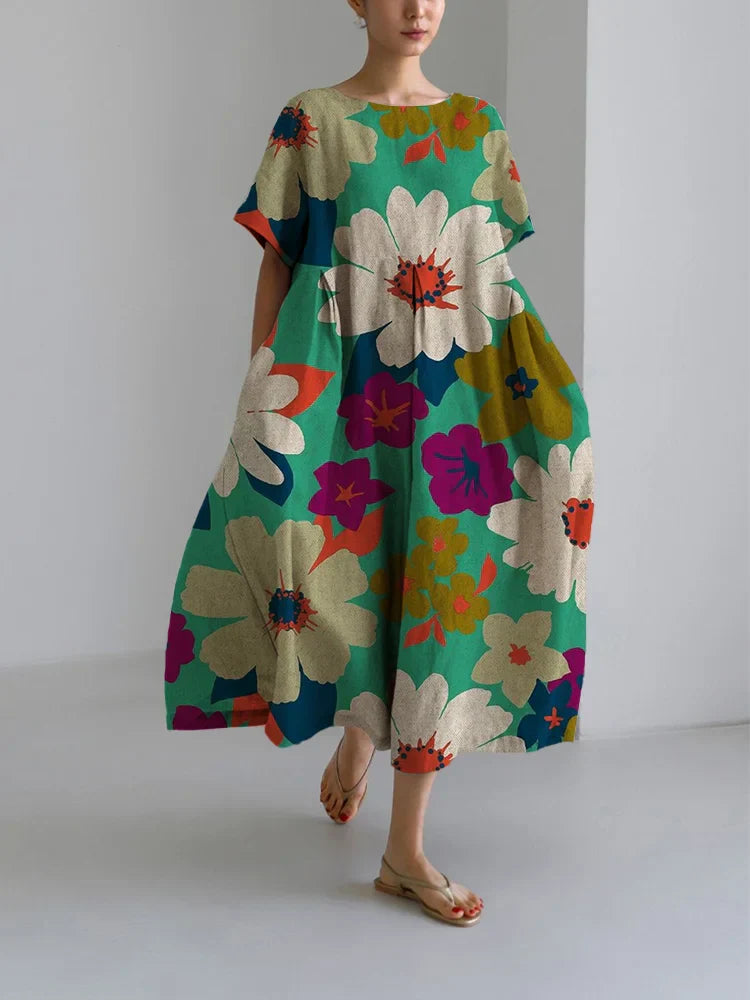Laarni - Colorful Floral Dress