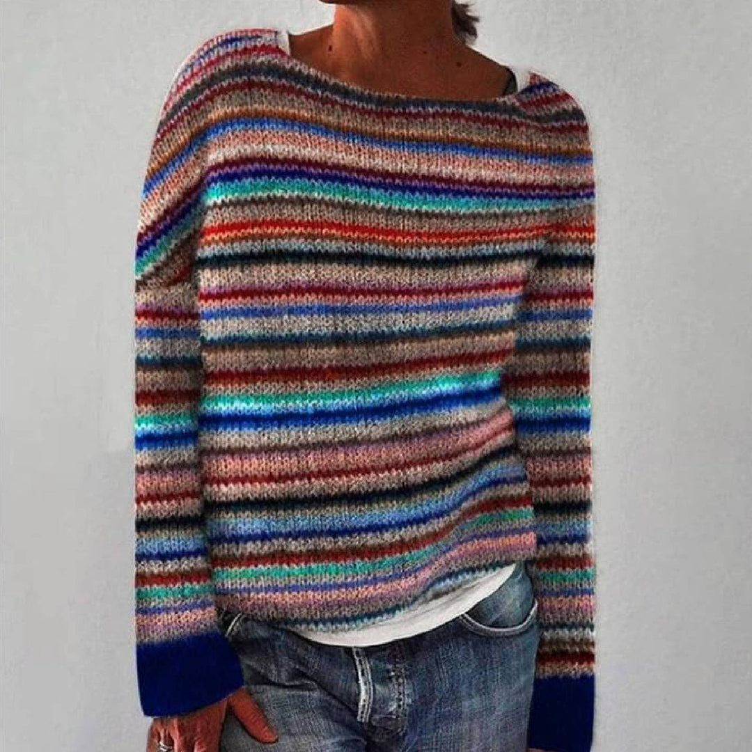 Emie – Chic Stripes Sweater