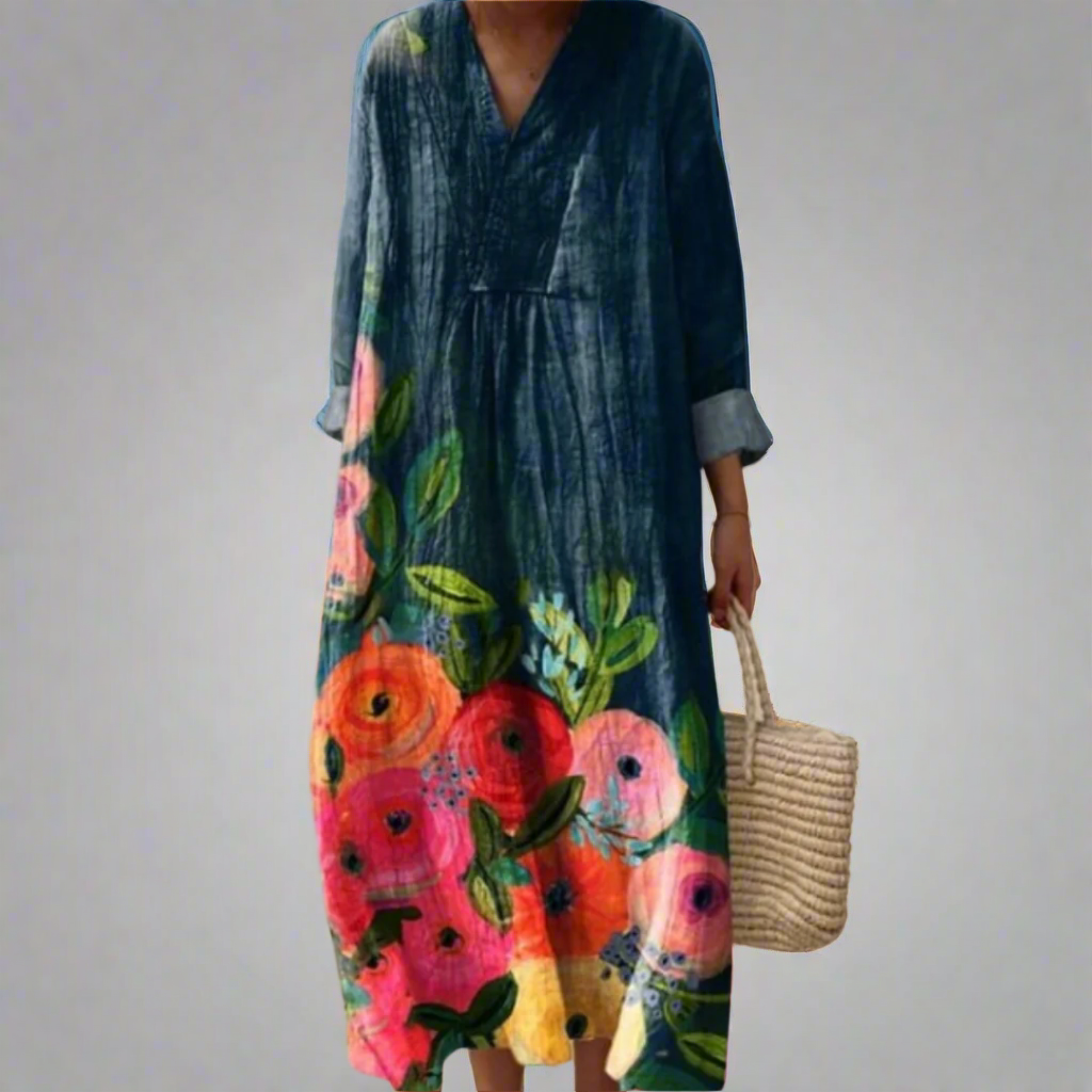 Nerina – Cozy Bloom Dress