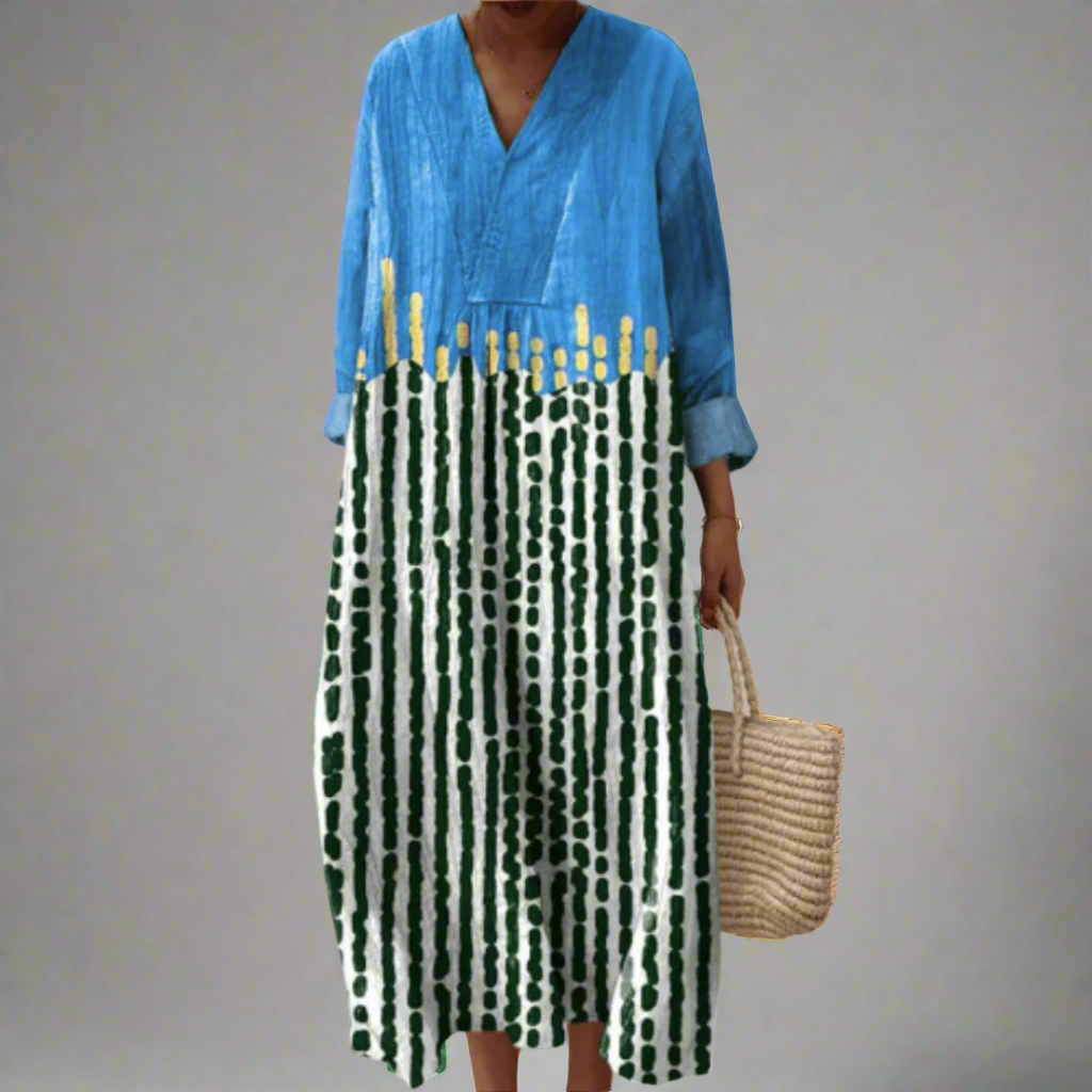 Evania – Painted Rhythm Dress