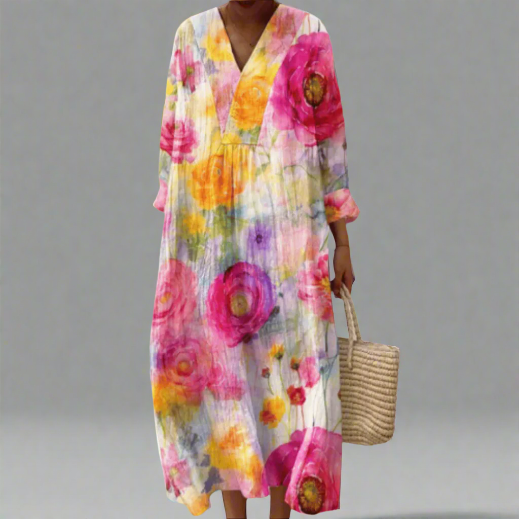 Zinnia – Floral Rhapsody Dress