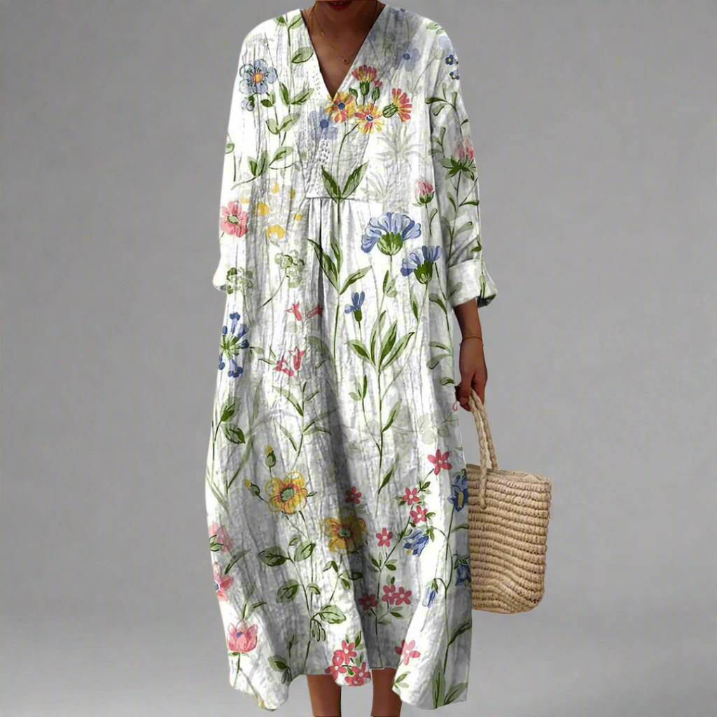 Marielle – Whimsical Wildflower Dress