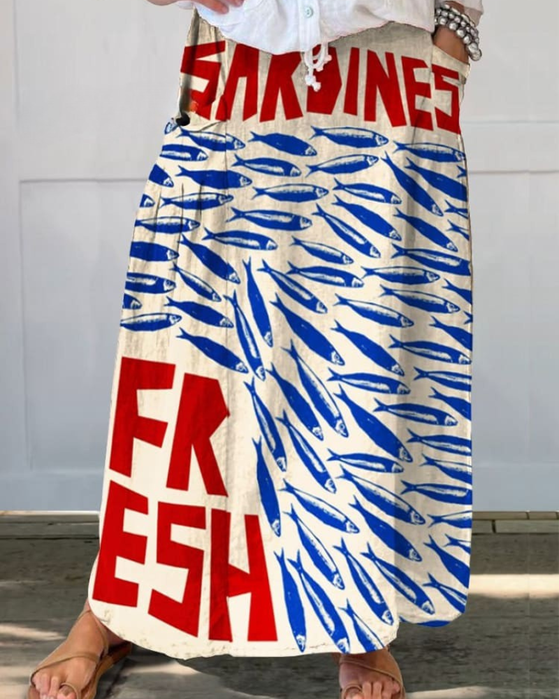 Cora - Bold & Fresh Pocket Skirt