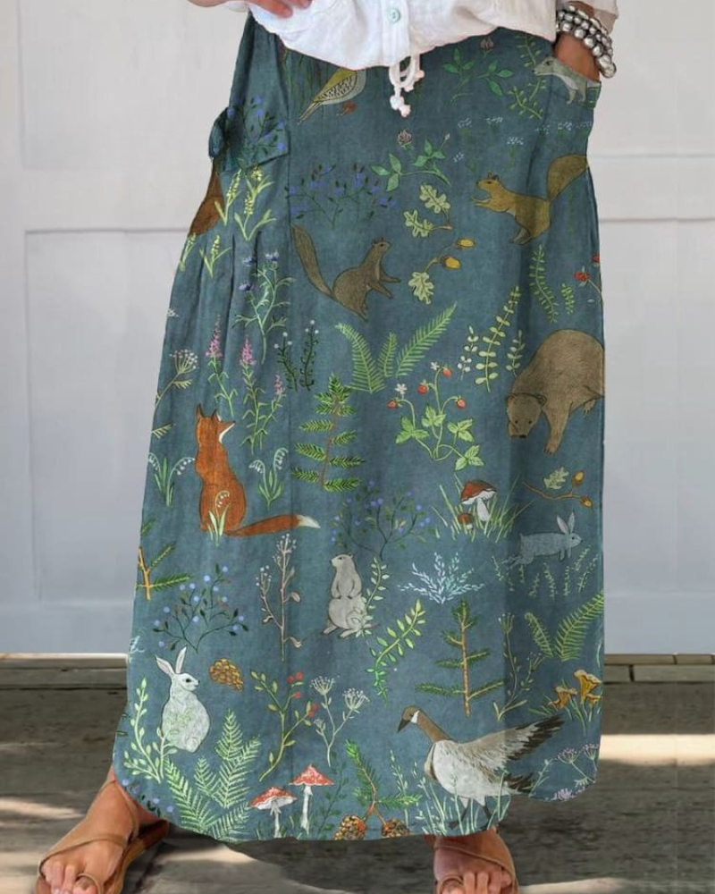 Lena - Enchanted Wild Pocket Skirt