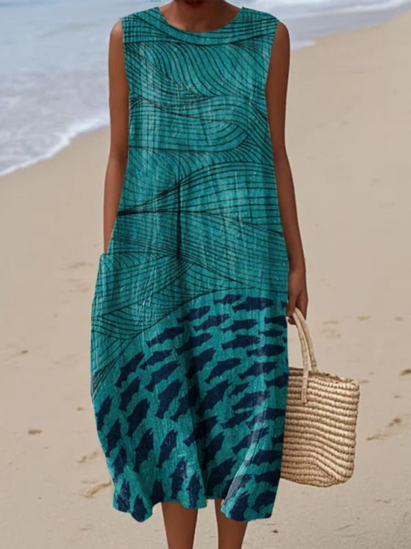 Calina – Flowing Sleeveless Dress