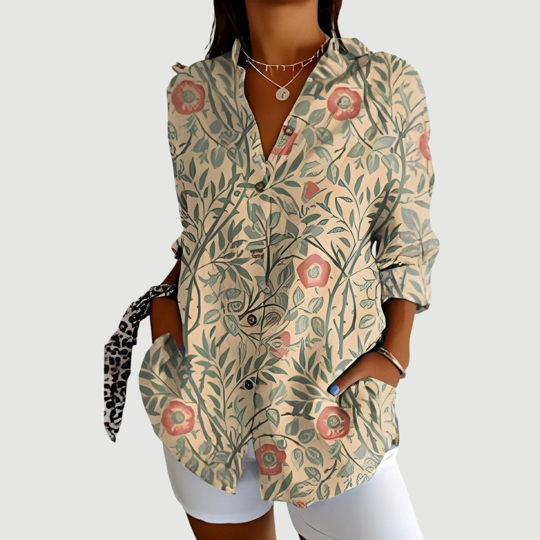 Norien – Forest Bloom Shirt Blouse