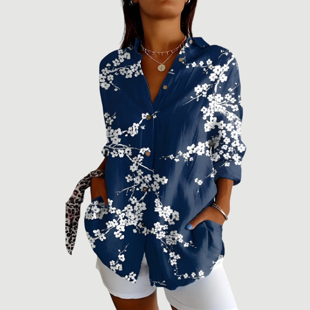 Vinnie – Blossom Breeze Shirt Blouse