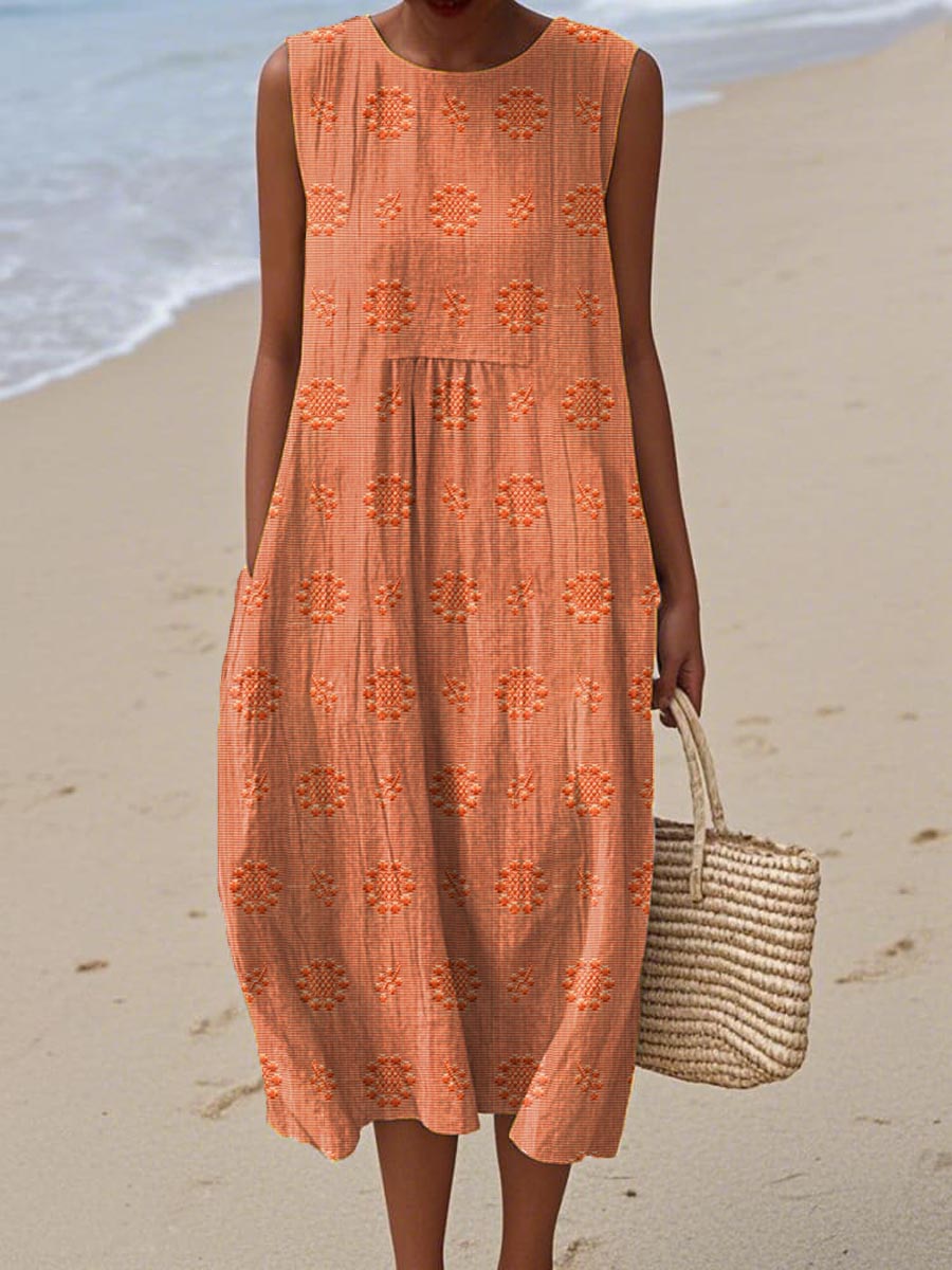 Yarie –  Elegant Sleeveless Dress