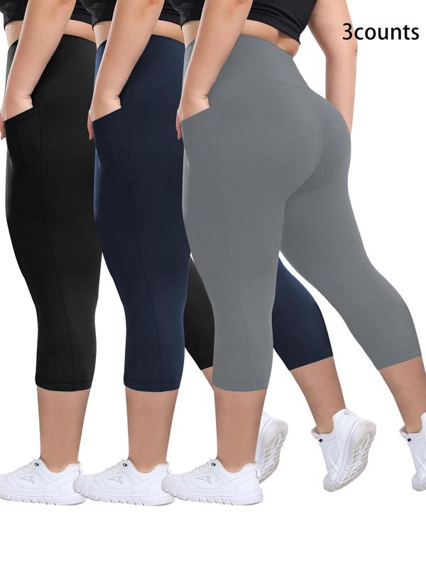 Chiara - Sculpting Capri Leggings (3-Pack)