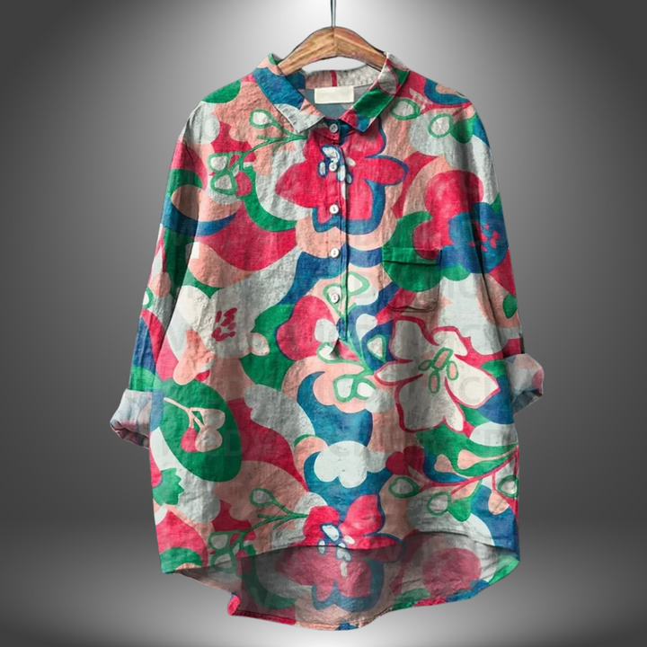Virgie – Garden Muse Shirt Blouse