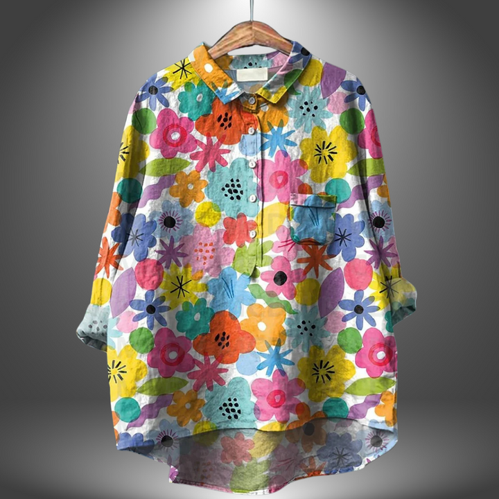 Virgie – Garden Muse Shirt Blouse