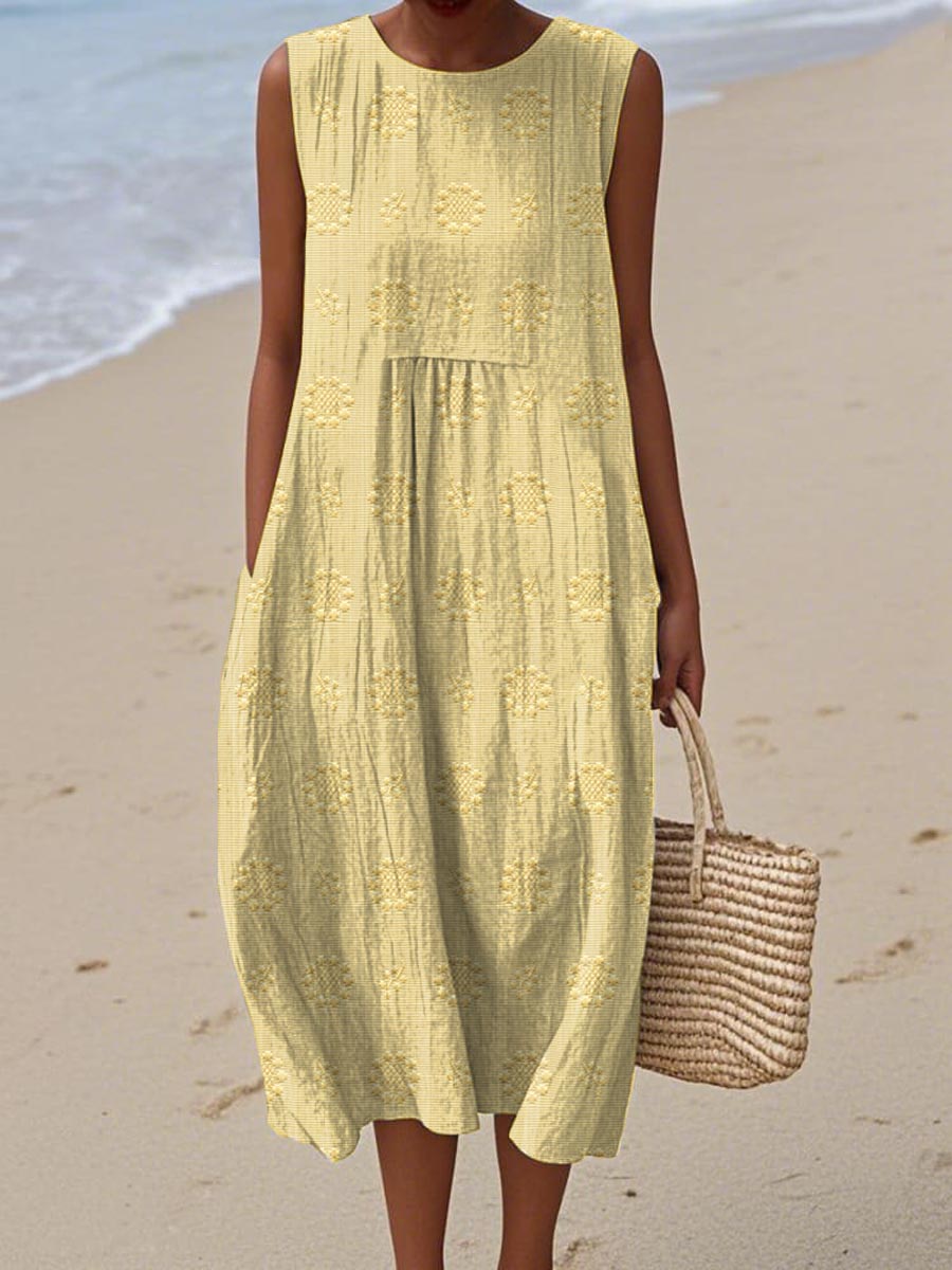 Yarie –  Elegant Sleeveless Dress