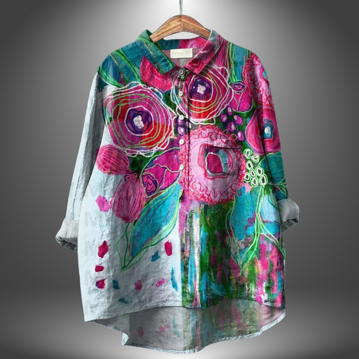 Virgie – Garden Muse Shirt Blouse