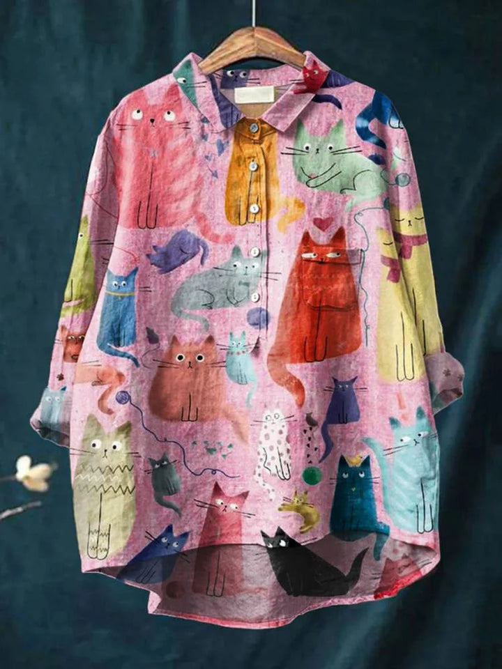 Juliet – Purrfectly Chic Shirt