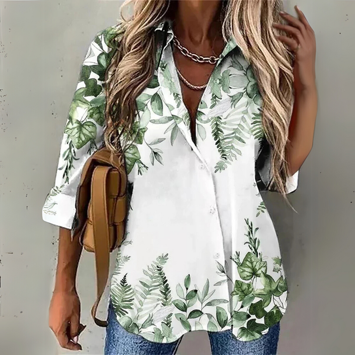 Shiera – Effortless Floral Elegance Blouse