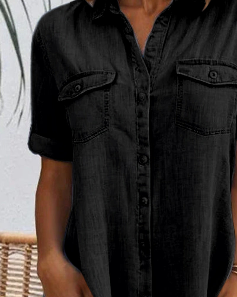 Ella - Casual Shirt Dress
