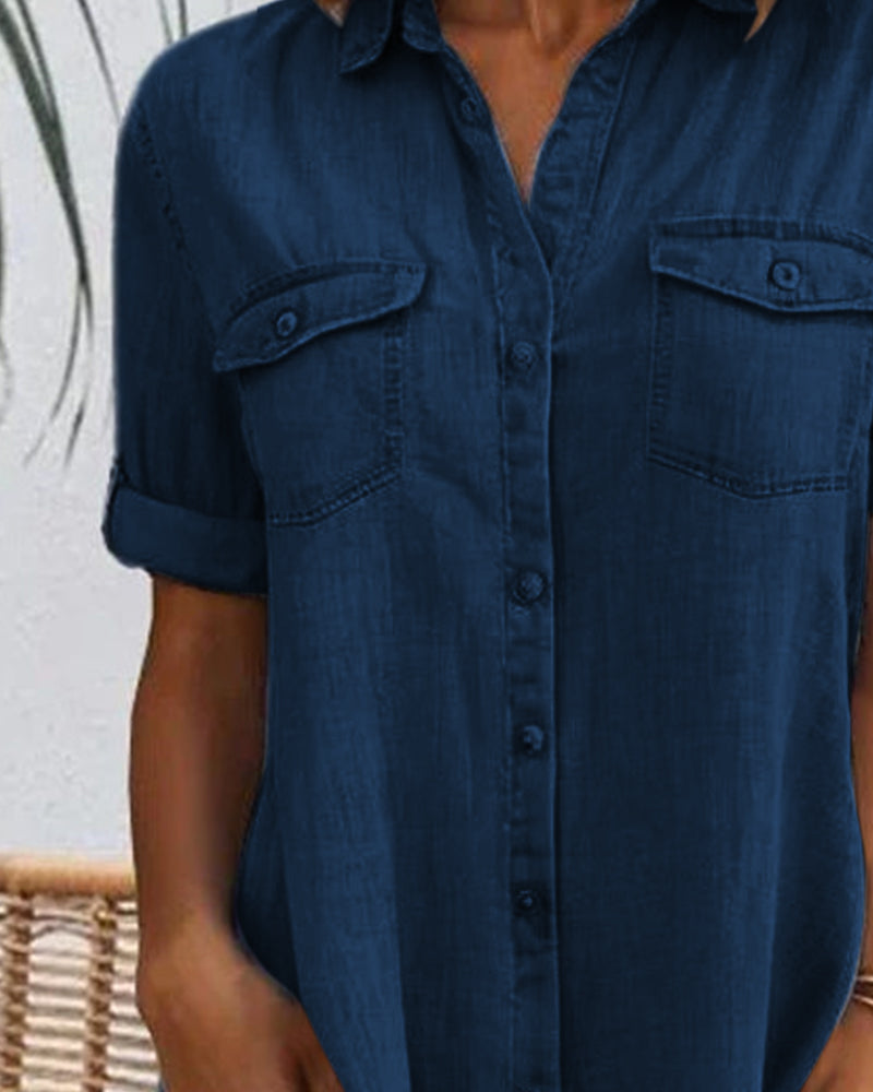 Ella - Casual Shirt Dress