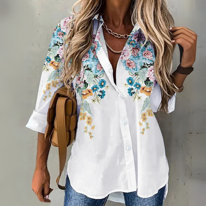 Elexa - Chic Contrast Blouse