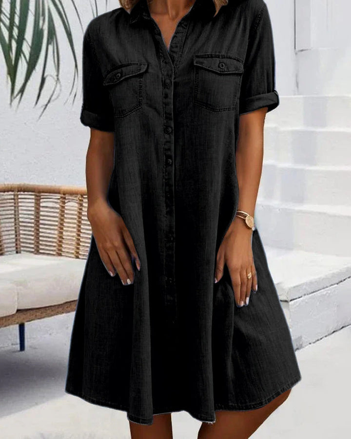 Ella - Casual Shirt Dress