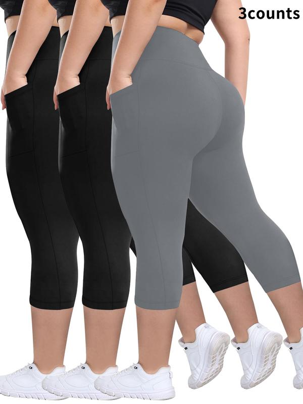 Chiara - Sculpting Capri Leggings (3-Pack)