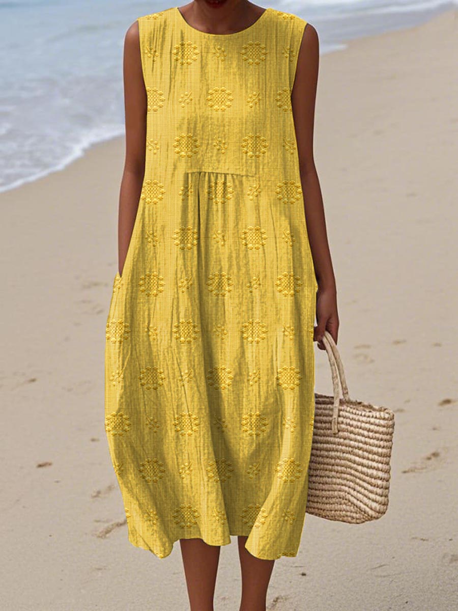 Yarie –  Elegant Sleeveless Dress