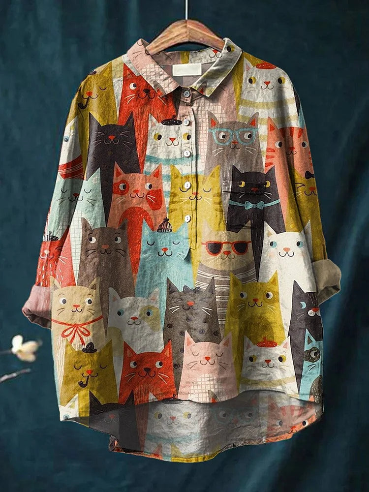 Edith – Modern Cool Cats Shirt