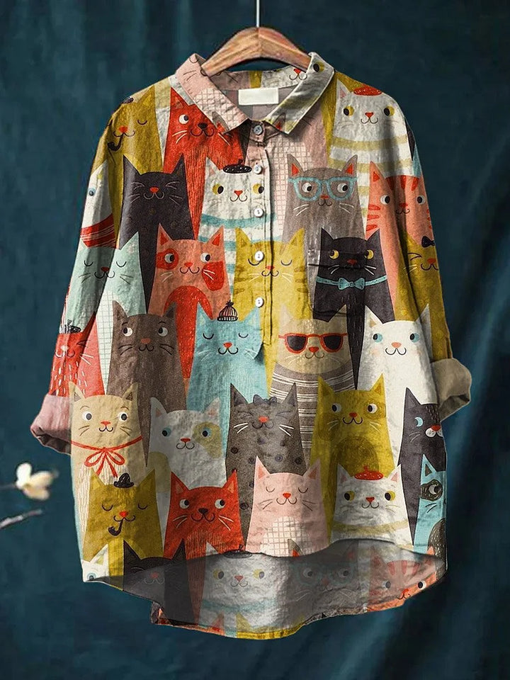 Edith – Modern Cool Cats Shirt