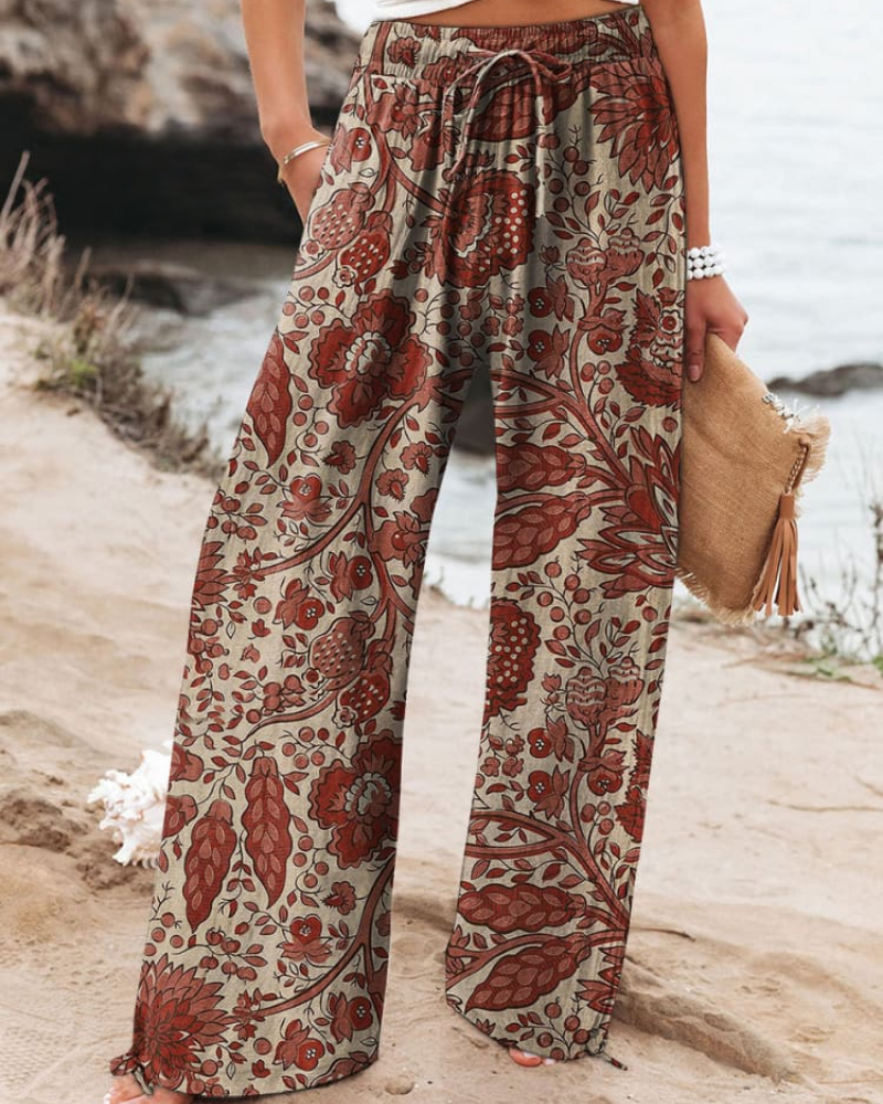 Zia - Boho Bloom Pants