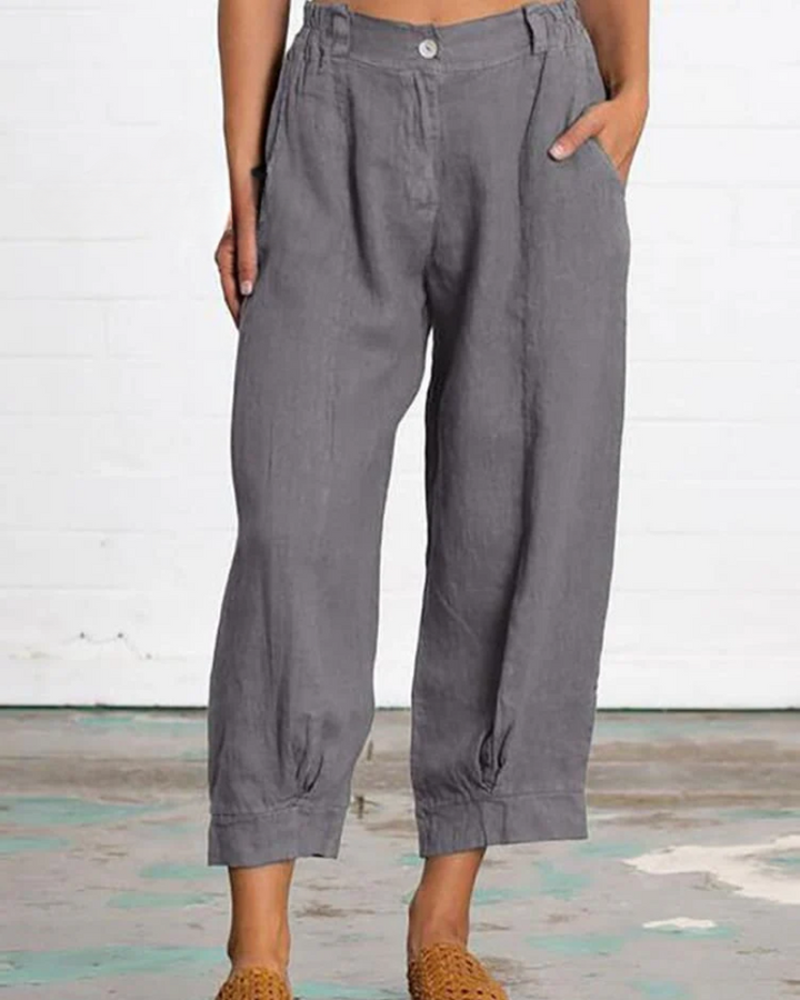 Tina - Stylish Wide-Leg Capris