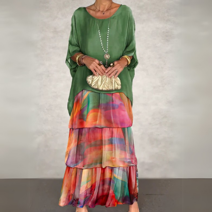 Kalie - Elegant Long Flowing Dress