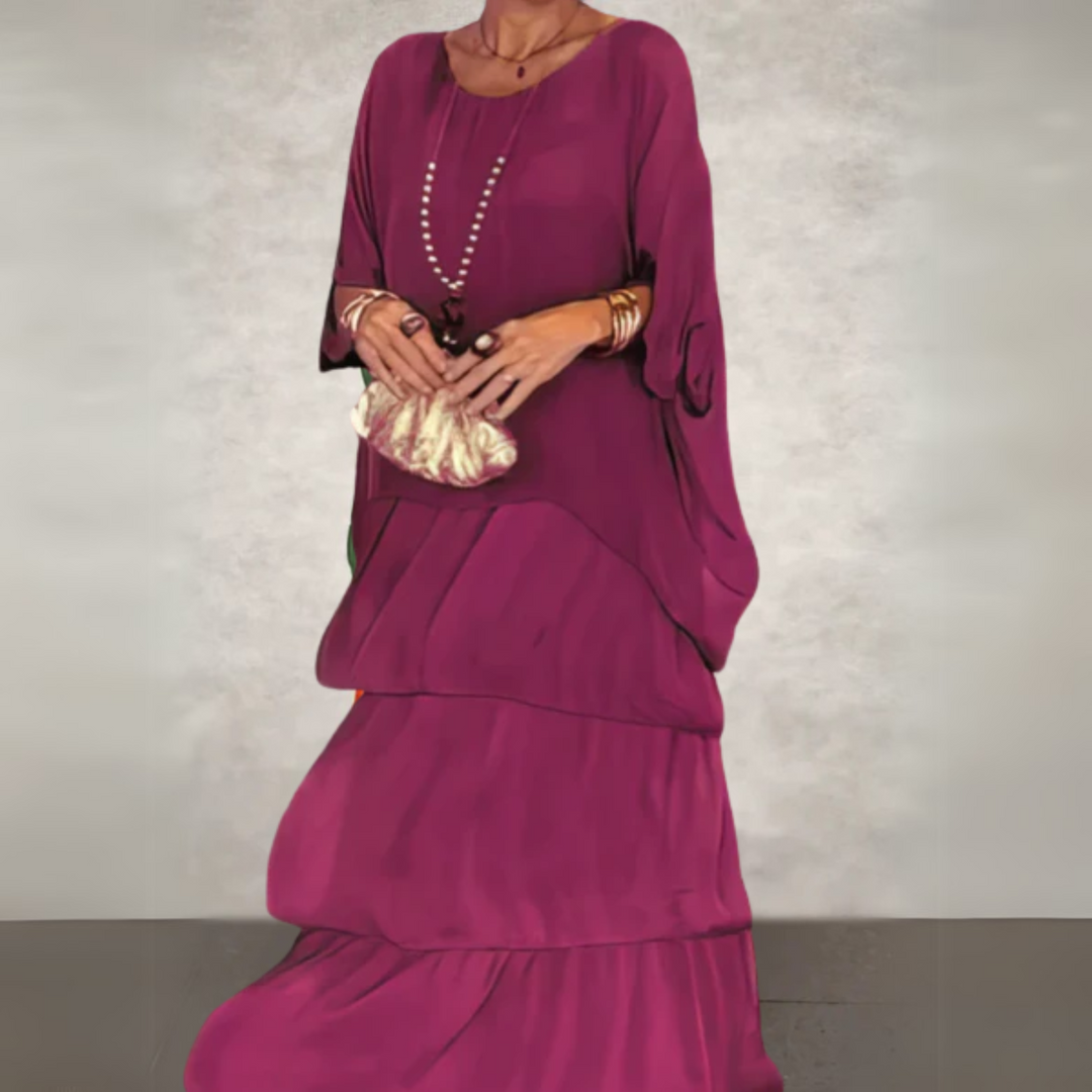 Kalie - Elegant Long Flowing Dress