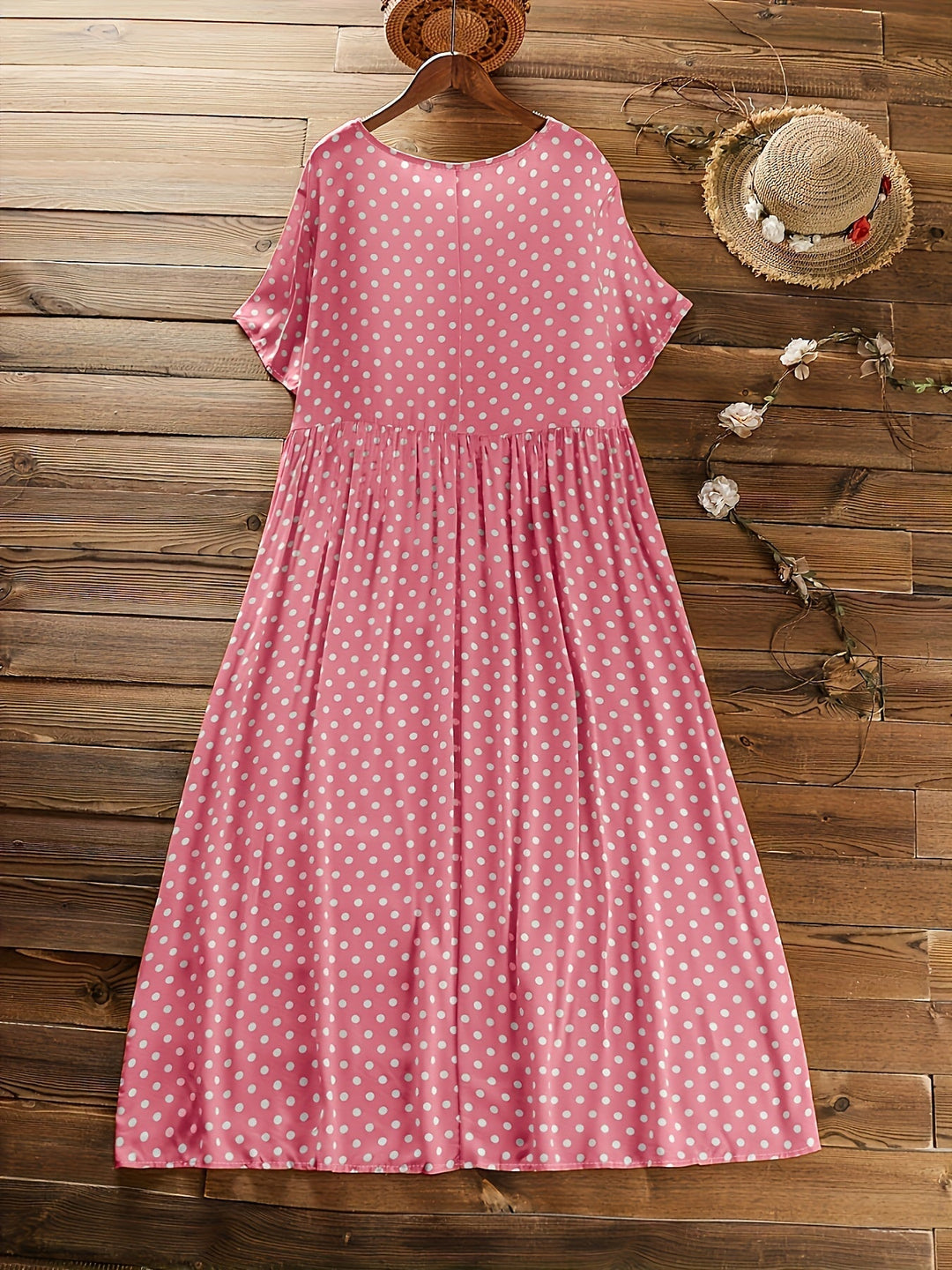 Danelle - Dotted Charm Summer Dress