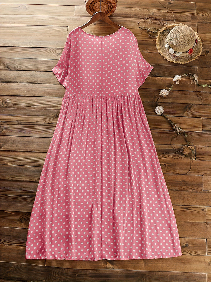 Danelle - Dotted Charm Summer Dress