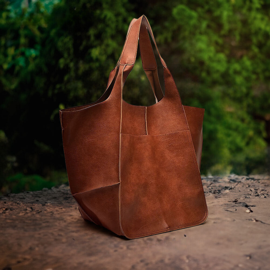 Nadine – Rustic Luxe Shopper Bag