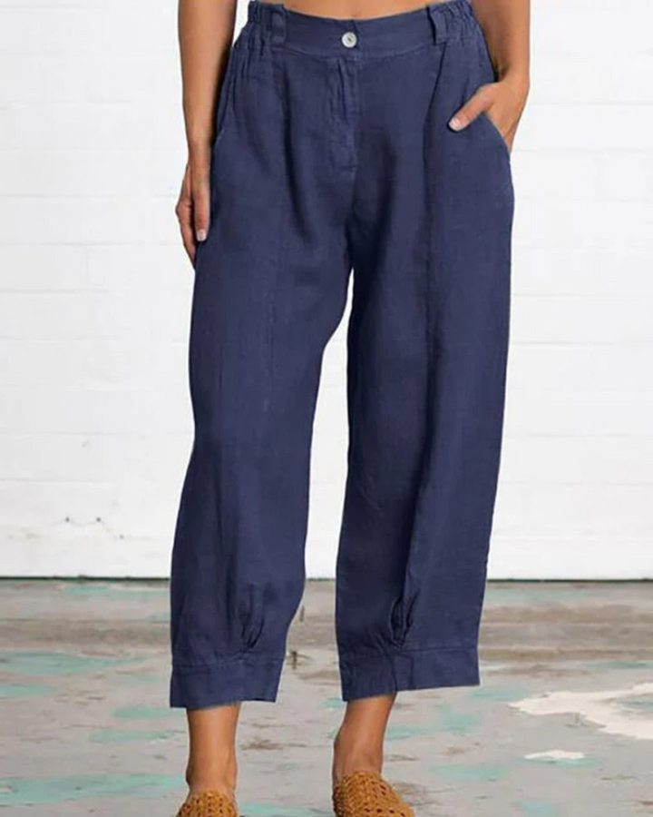 Tina - Stylish Wide-Leg Capris