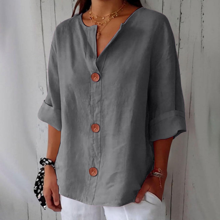 Niley – Casual Charm Button-Up Top