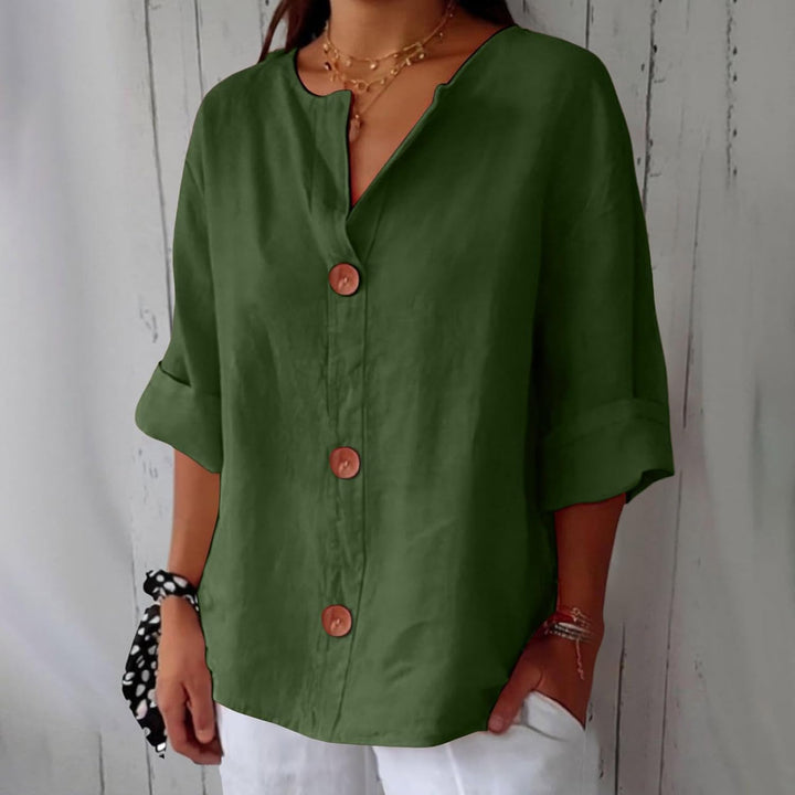 Niley – Casual Charm Button-Up Top