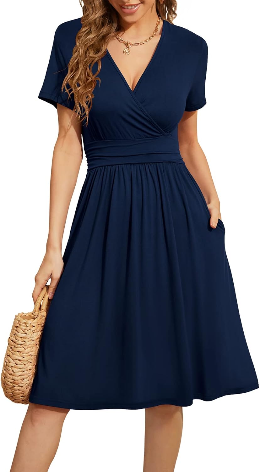 Arielle - Chick V-Neck Wrap Dress