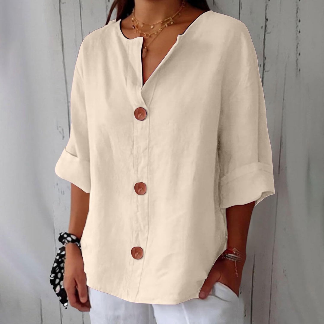 Niley – Casual Charm Button-Up Top