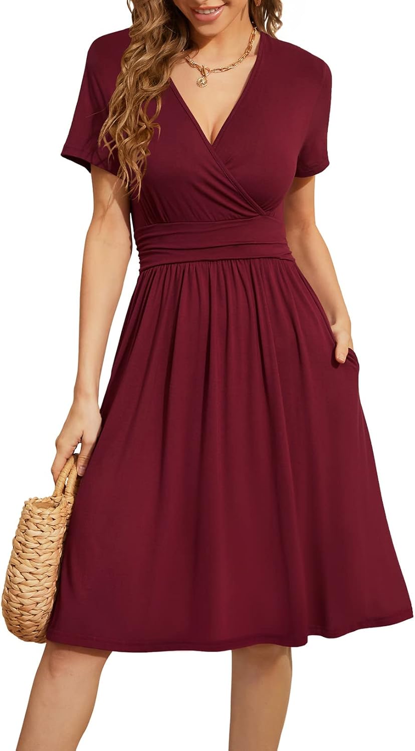 Arielle - Chick V-Neck Wrap Dress