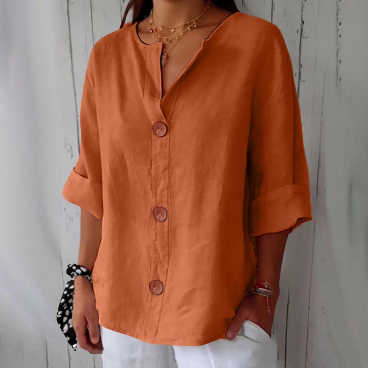 Niley – Casual Charm Button-Up Top