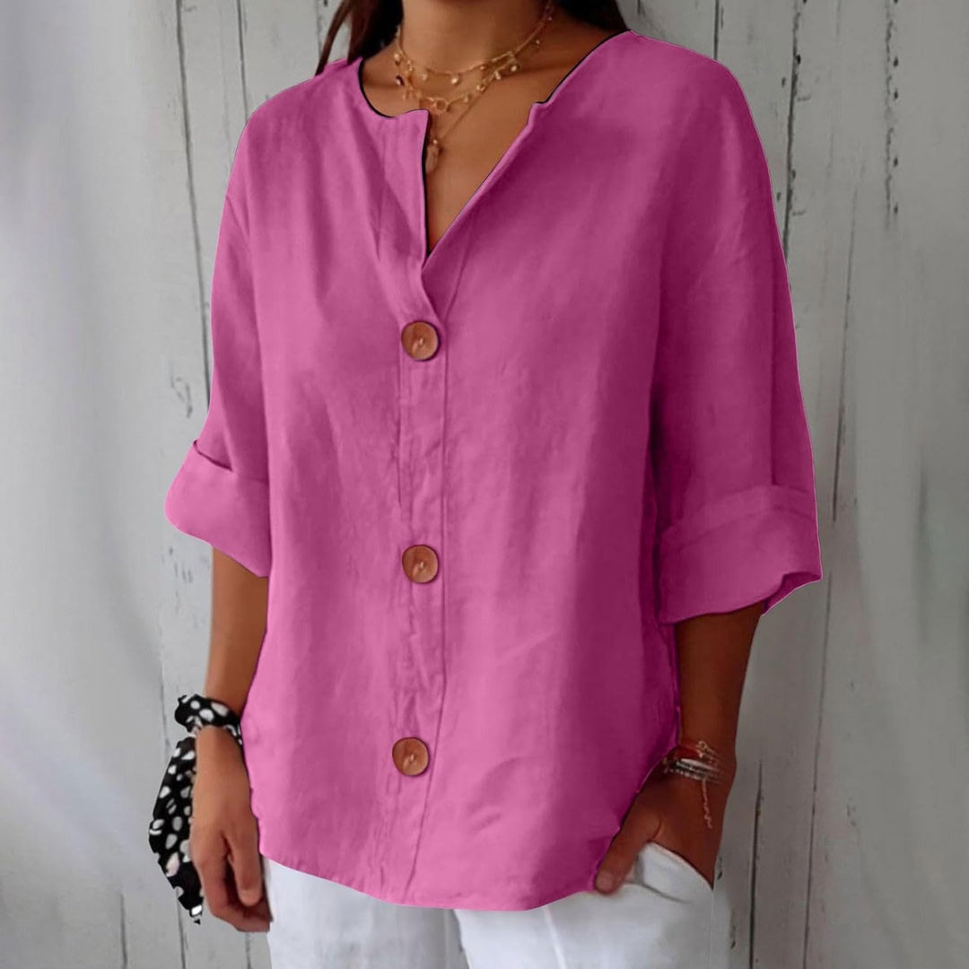 Niley – Casual Charm Button-Up Top