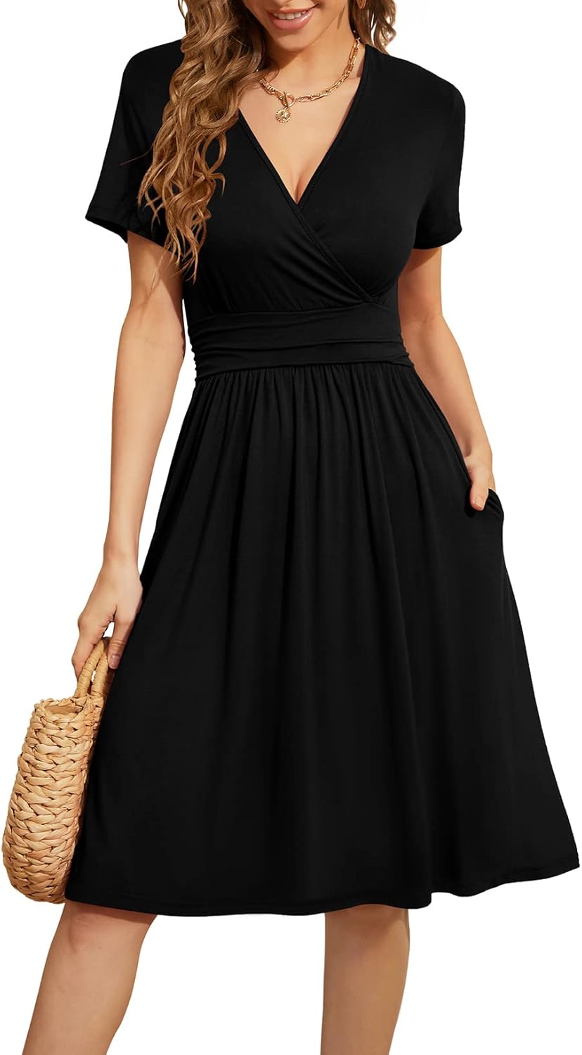 Arielle - Chick V-Neck Wrap Dress