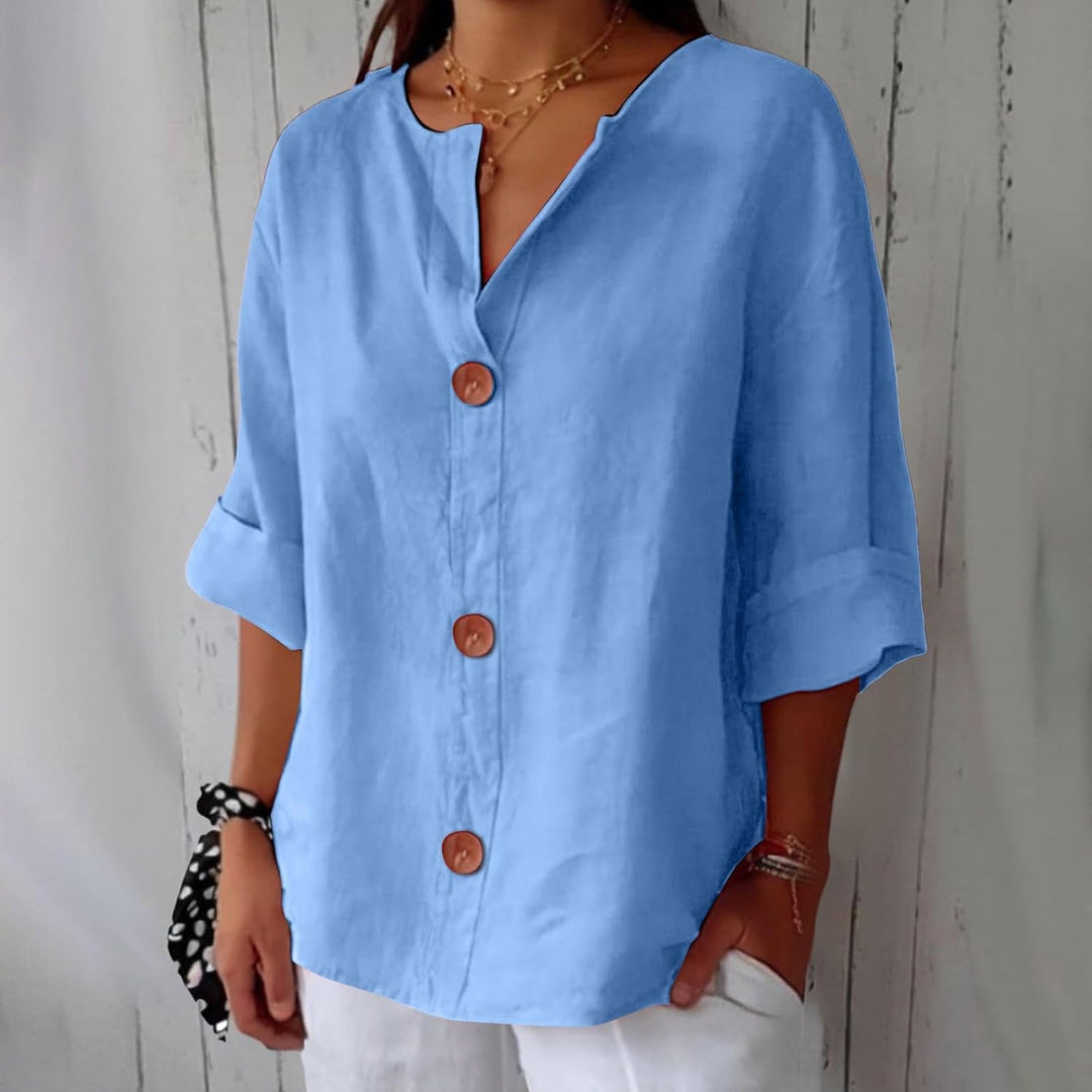Niley – Casual Charm Button-Up Top