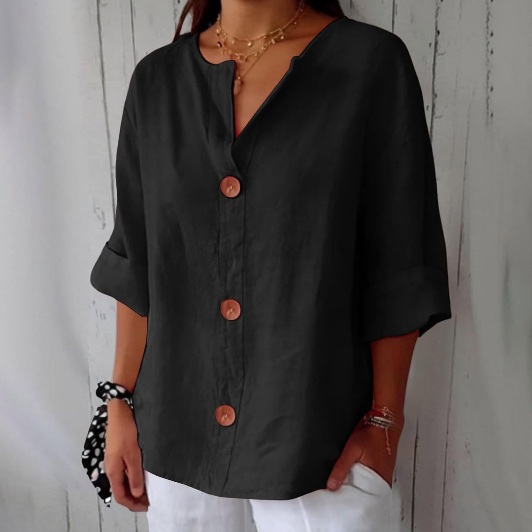 Niley – Casual Charm Button-Up Top
