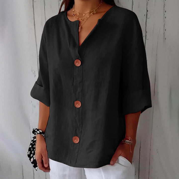 Niley – Casual Charm Button-Up Top