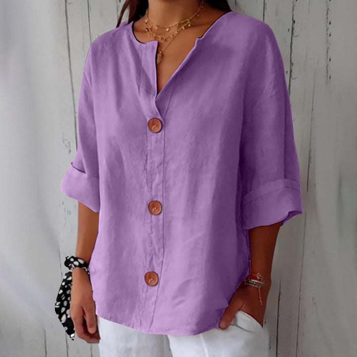 Niley – Casual Charm Button-Up Top